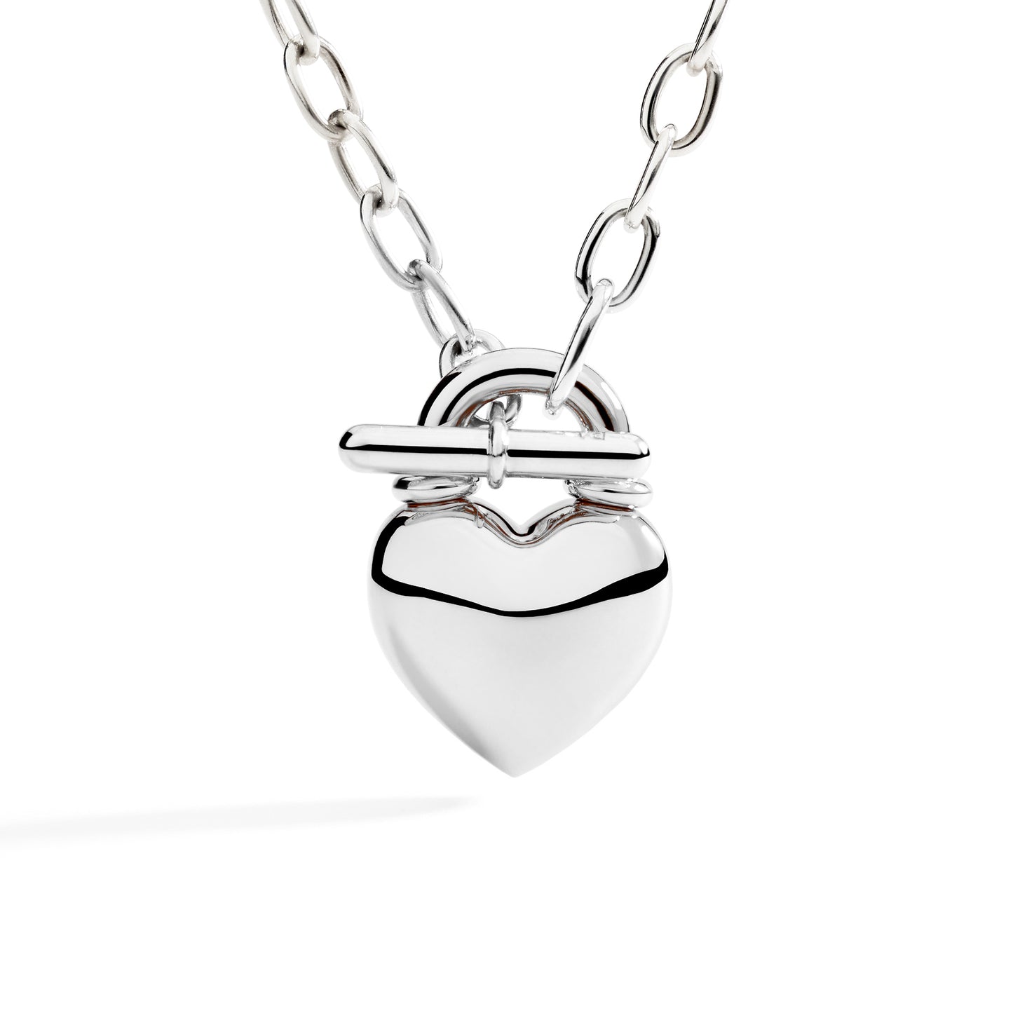 DODO Collana Cuore Bold Argento