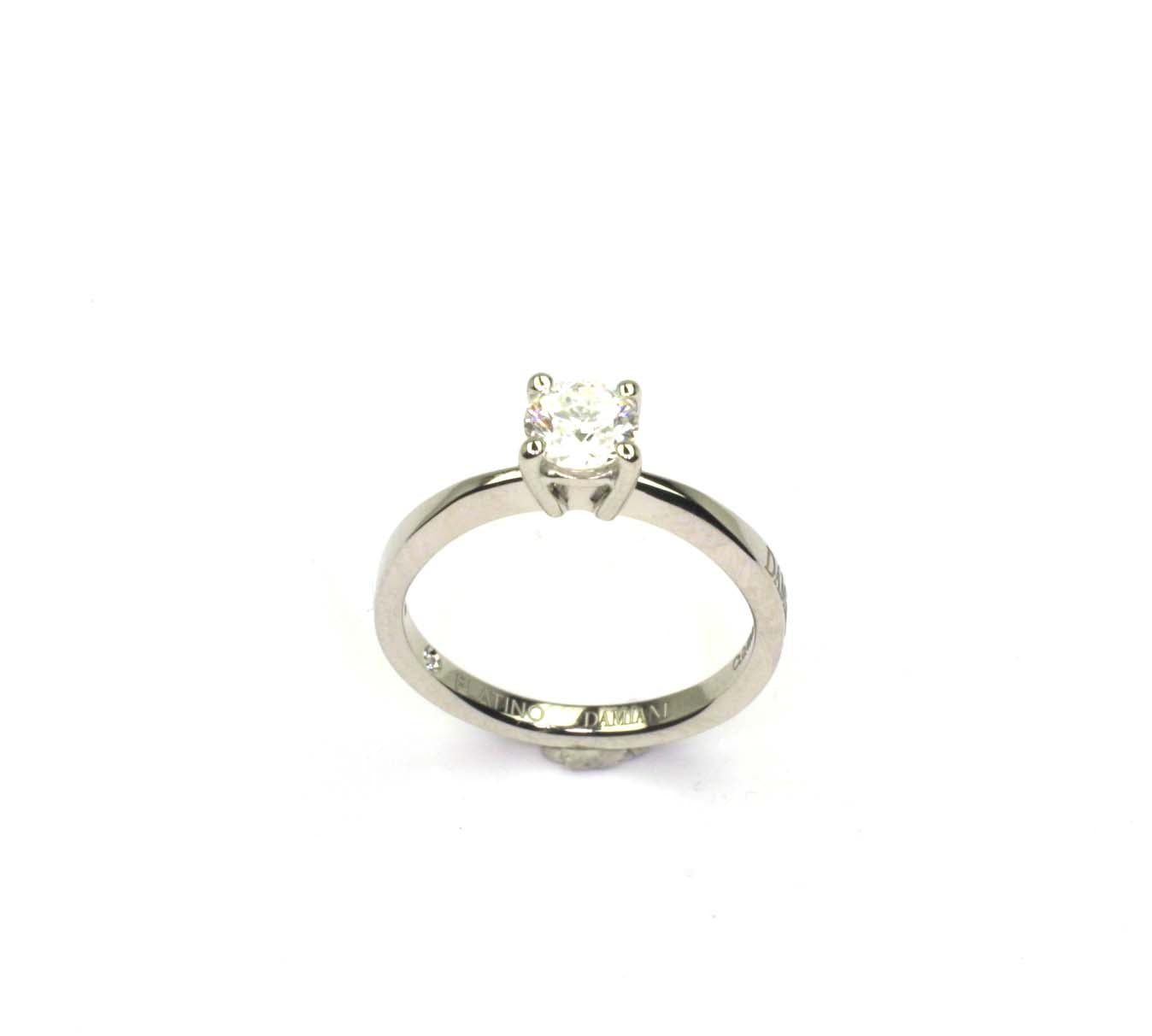 Damiani Light Solitaire Ring 