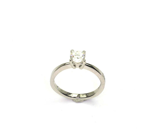 Damiani Light Solitaire Ring 