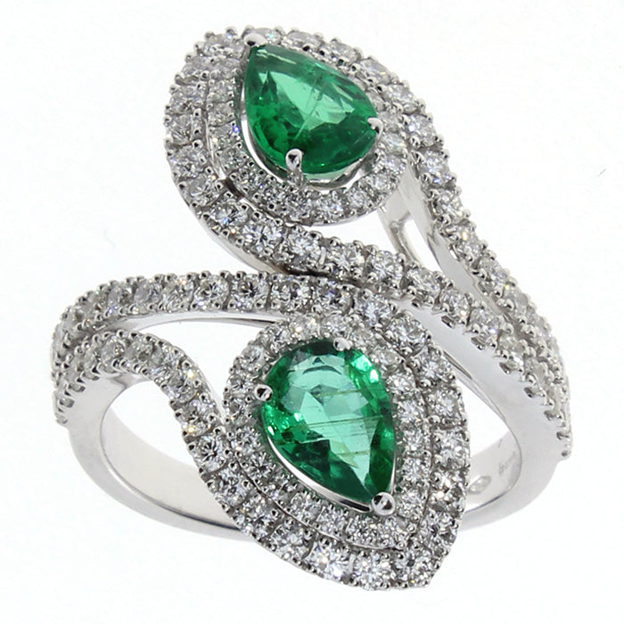 Damiani Special Classic Emerald Ring 