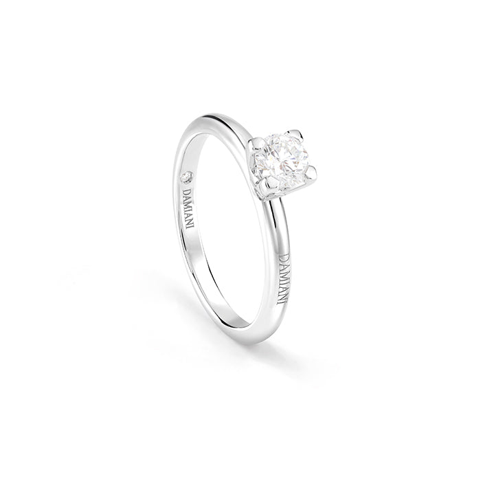 Damiani Light Solitaire Ring 