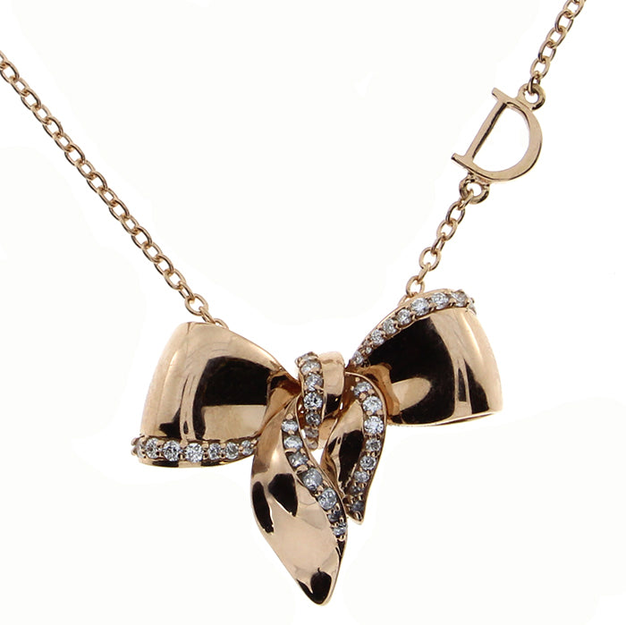 Damiani Bow Necklace 