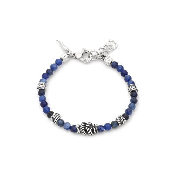 Giovanni Raspini Bracciale Satellite in Argento Sodalite 12573