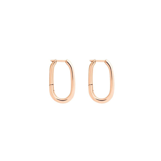 Dodo orecchini hoop essentials oro rosa