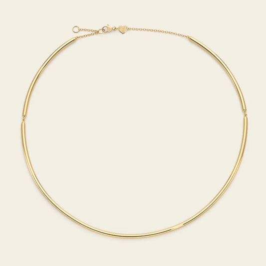 Marco Gerbella Collana chocker semirigida in oro