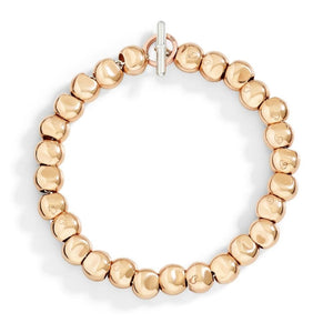 DODO Bracciale Pepita In Oro Rosa 9kt M
